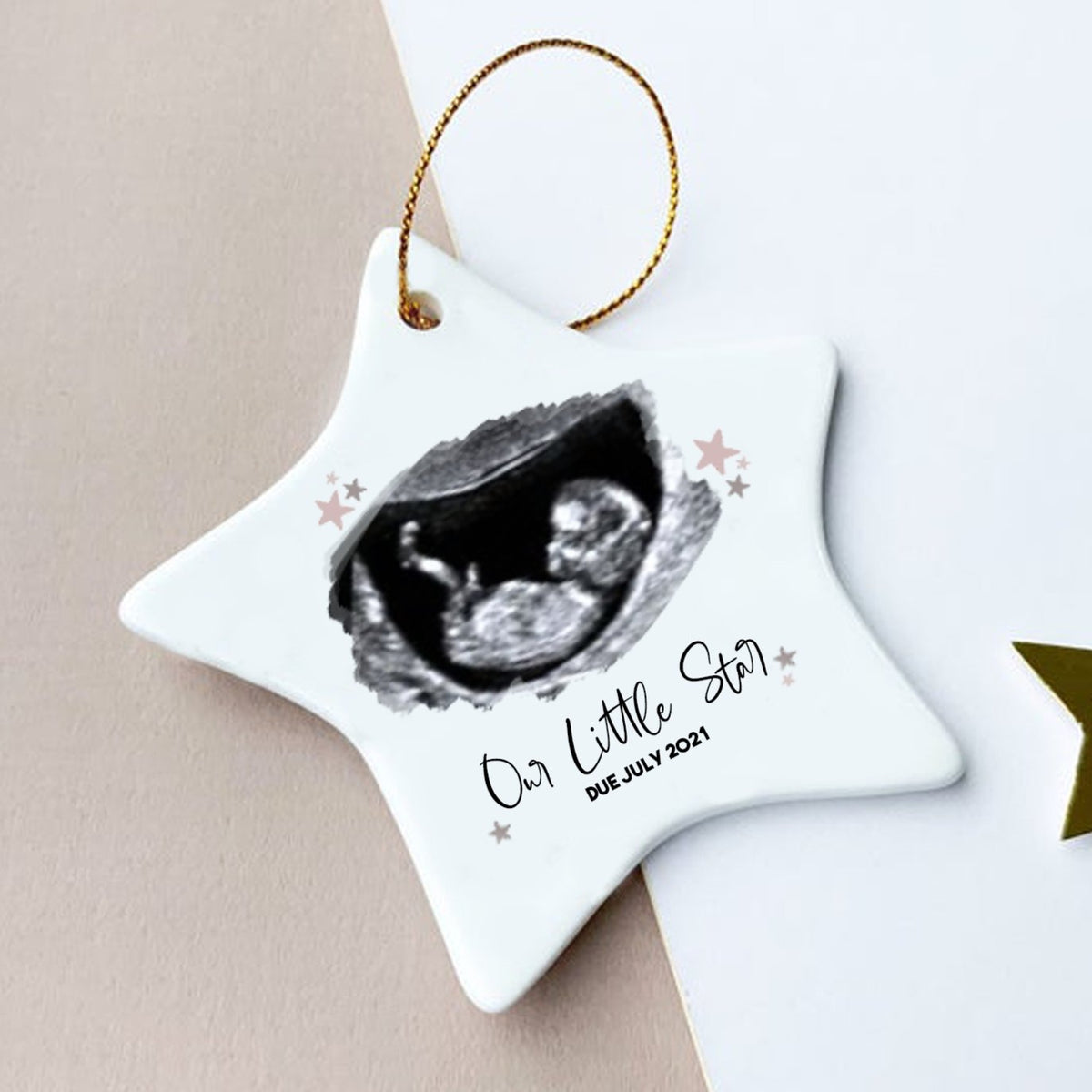 Pregnancy announcement hot sale bauble